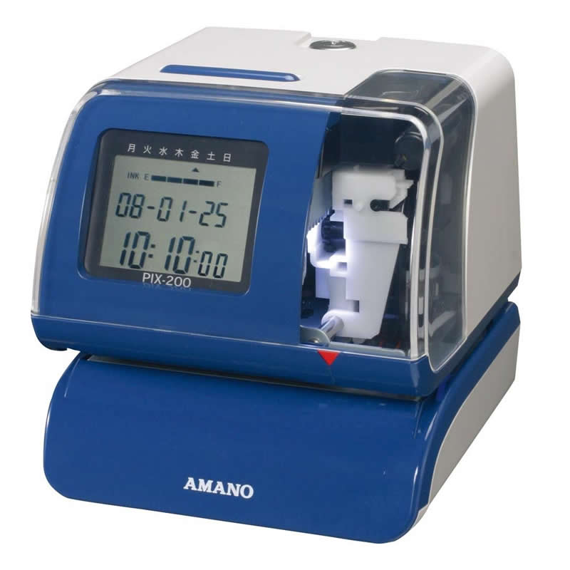 AMANO PIX-200 Time Attendance Clocking Machine